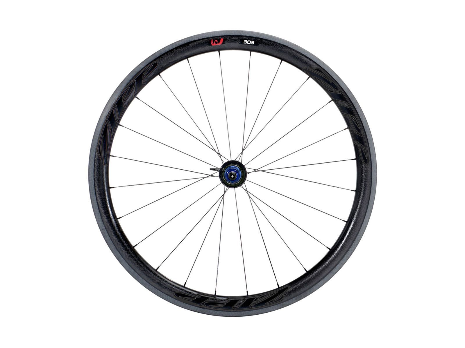 Zipp 303 Firecrest Carbon Clincher, schwarz / schwarze Aufkleber - Bild 2