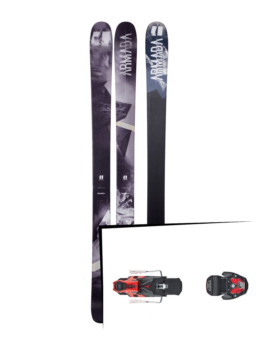 Set: Armada Invictus 108 Ti 2018 + Atomic Warden MNC 13 black/red - Bild 1