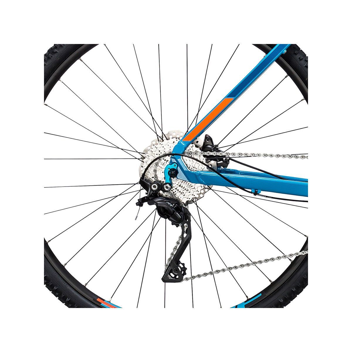 Cube Nature Pro Trapeze, reefblue´n´flashorange - Bild 4