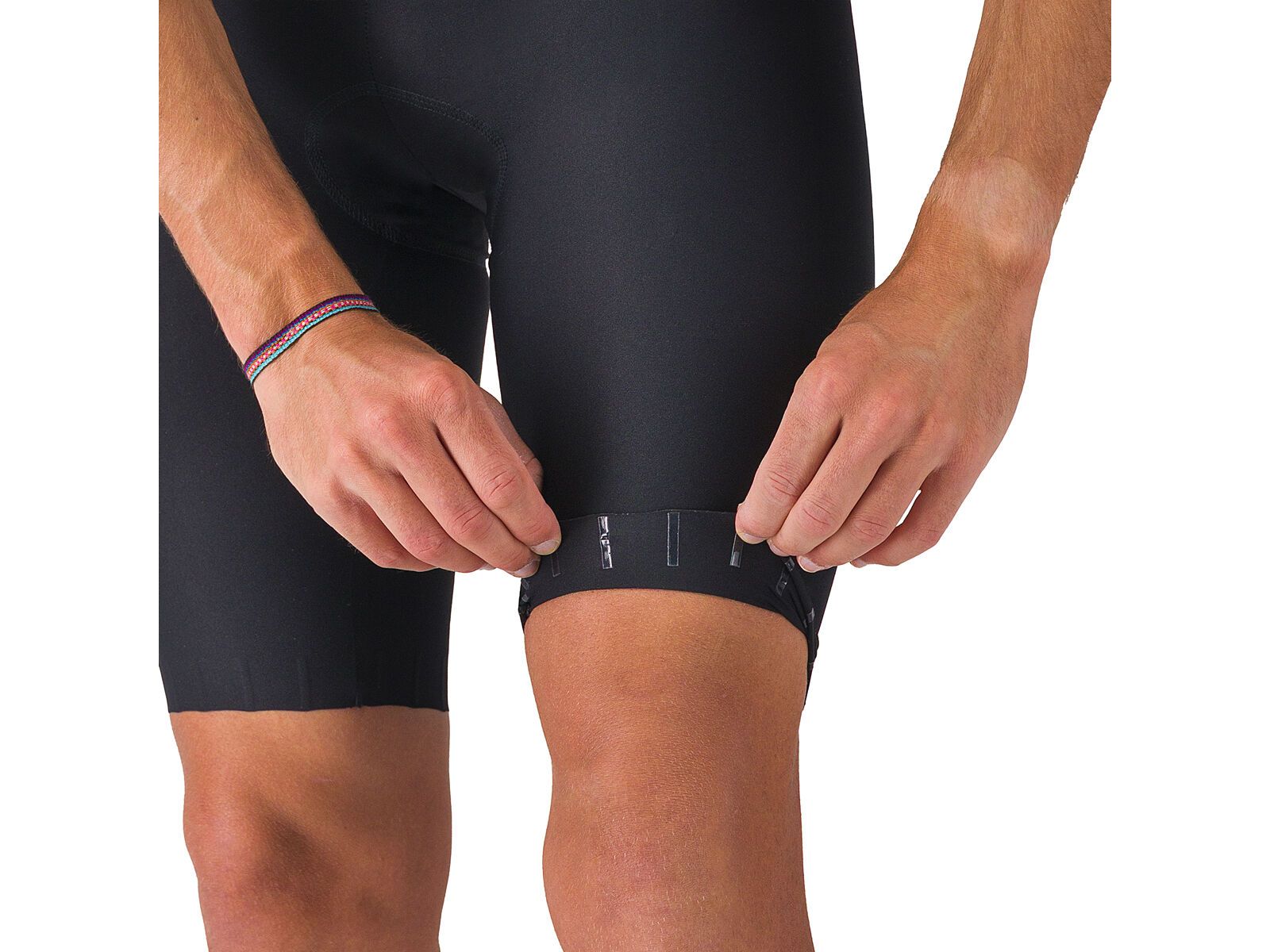 Castelli Saturday Morning Skinsuit, black/rosa giro/smoky gray - Bild 7