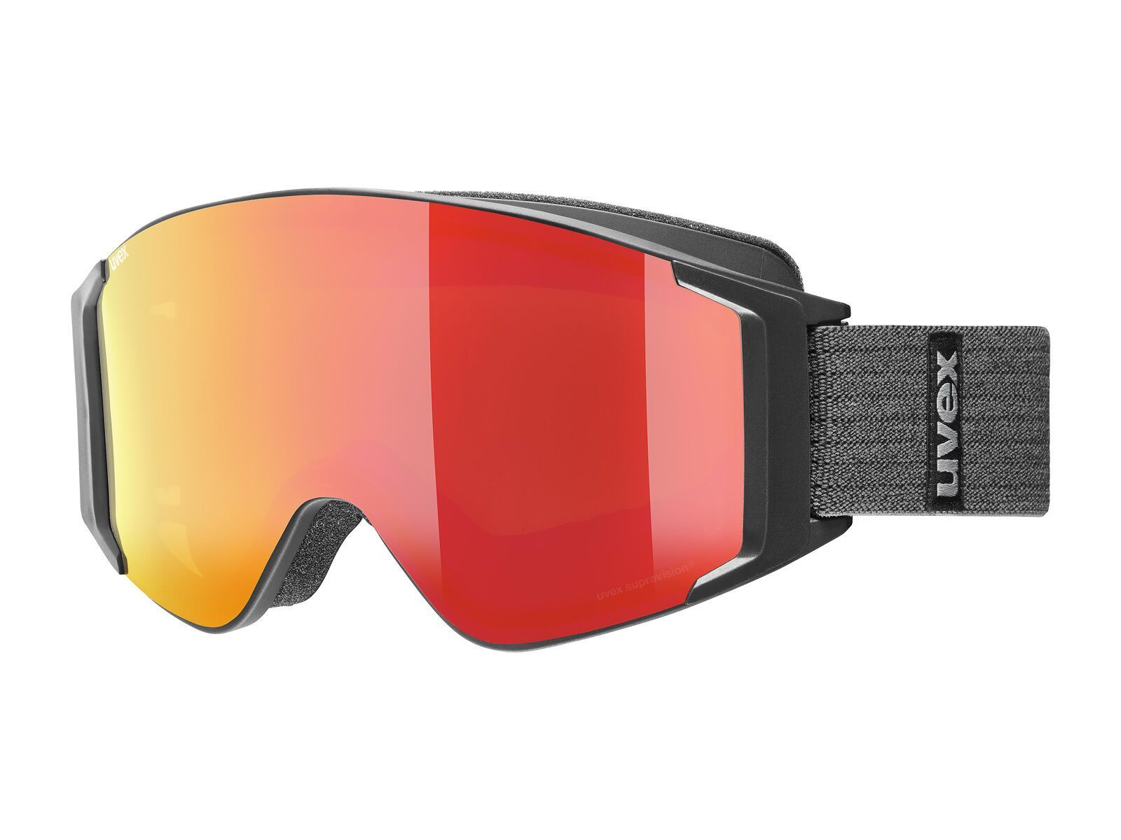 uvex g.gl 3000 TO + WS, black mat/Lens: mirror red - Bild 1