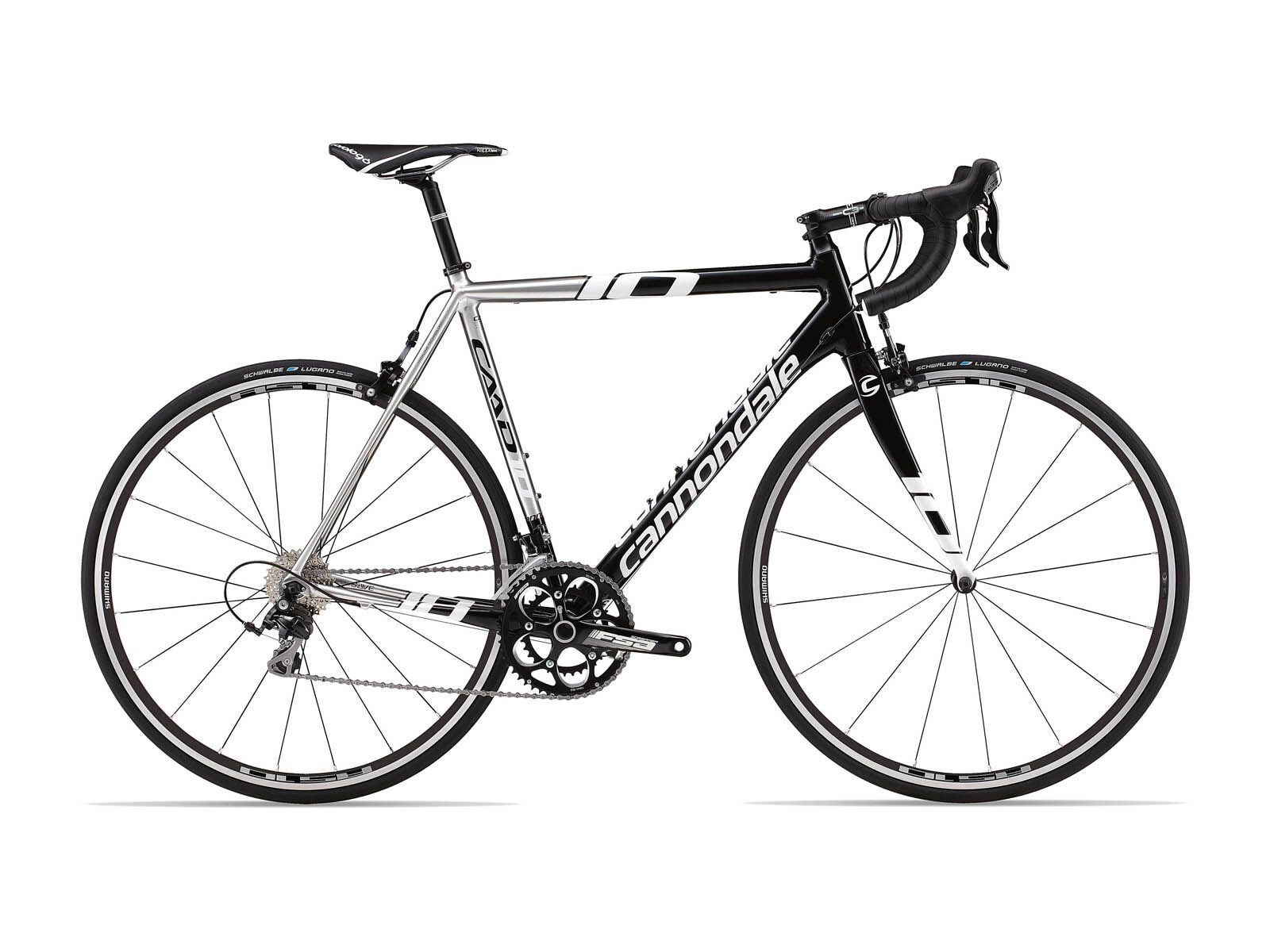 Cannondale CAAD 10 5 105 Triple, brushed aluminum w/ jet black and magnesium white accents gloss - Bild 1