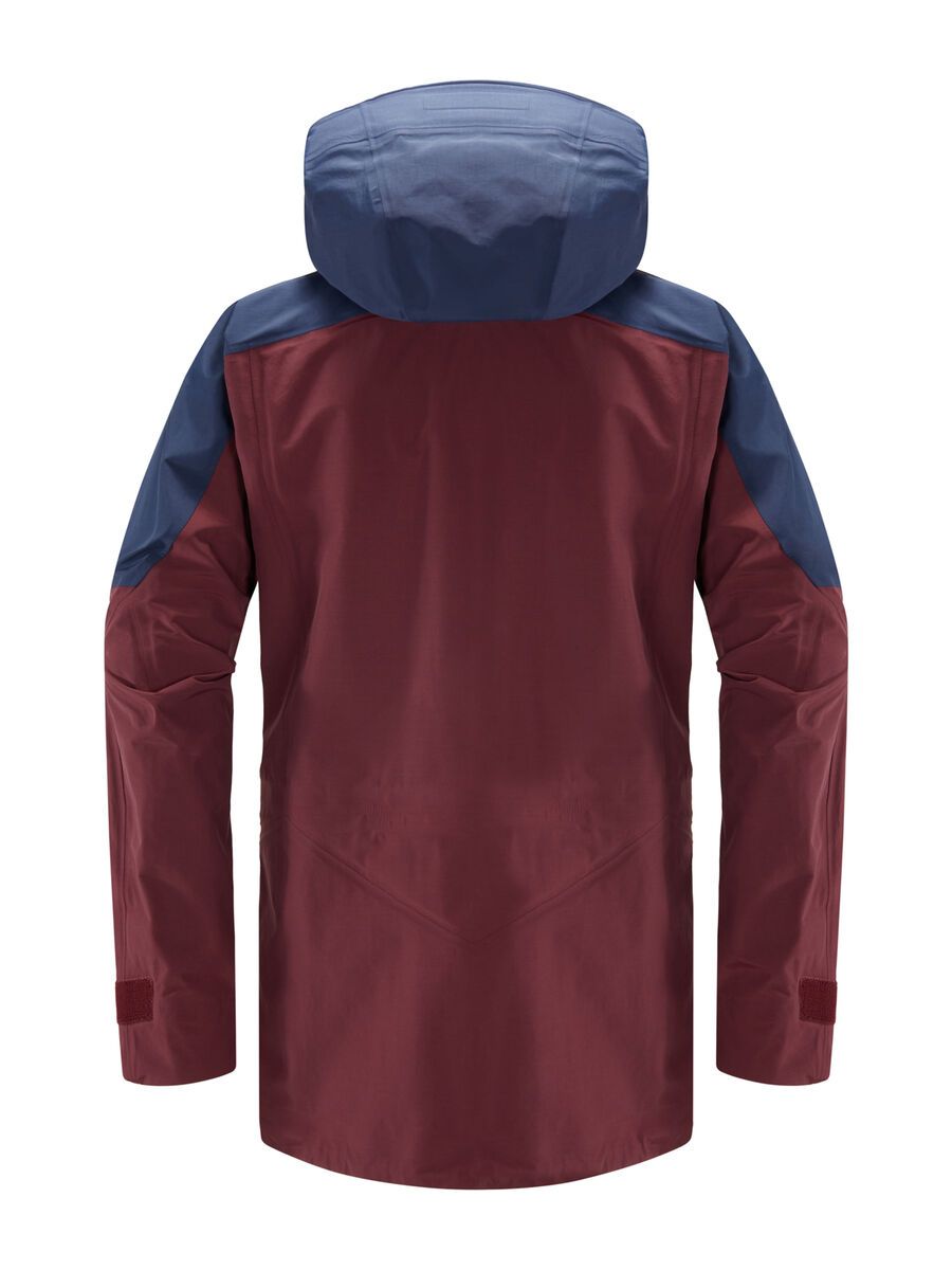 Haglöfs Nengal 3L Proof Parka Men, aubergine/tarn blue - Bild 2