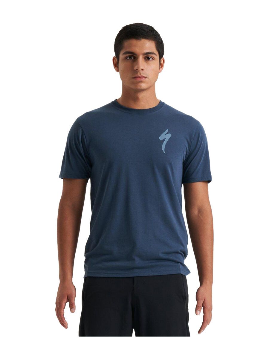 Specialized Men's S-Logo Short Sleeve T-Shirt, cast blue - Bild 1