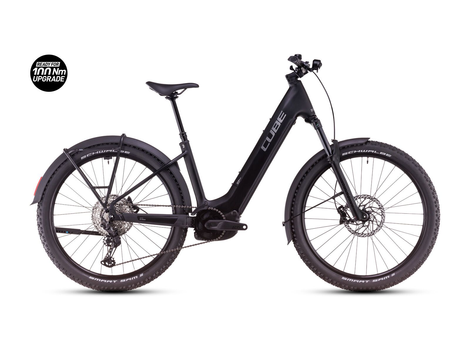 Cube Reaction Hybrid Race 800 Allroad Easy Entry, black´n´metal - Bild 2