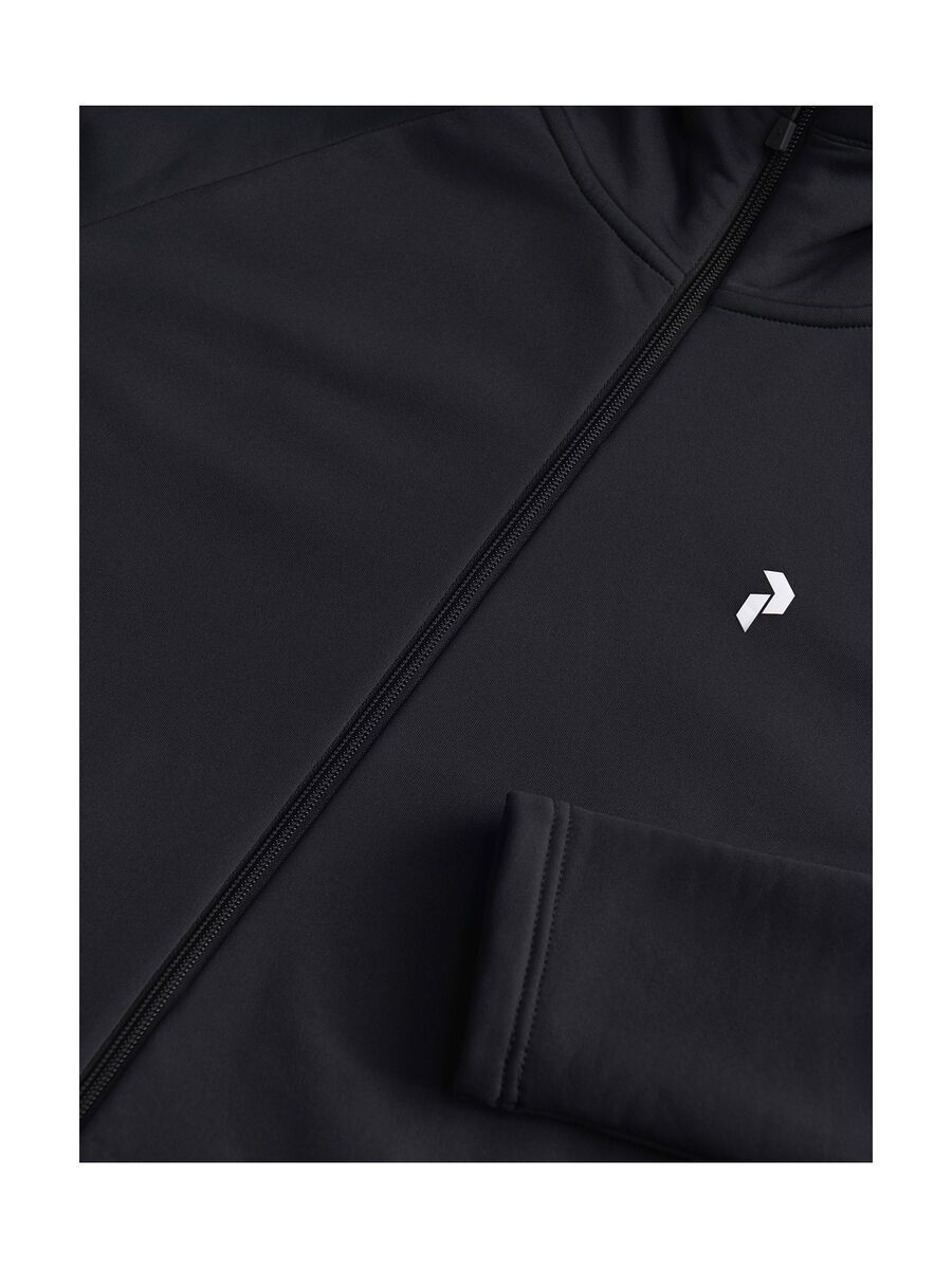 Peak Performance Rider Zip Hood, black - Bild 4