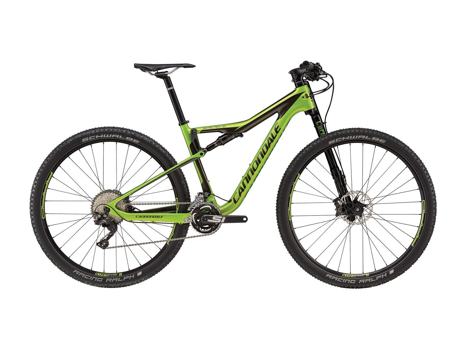Cannondale Scalpel-Si Carbon 4 29, acid green w/ anthracite and jet black, gloss - AGR - Bild 1