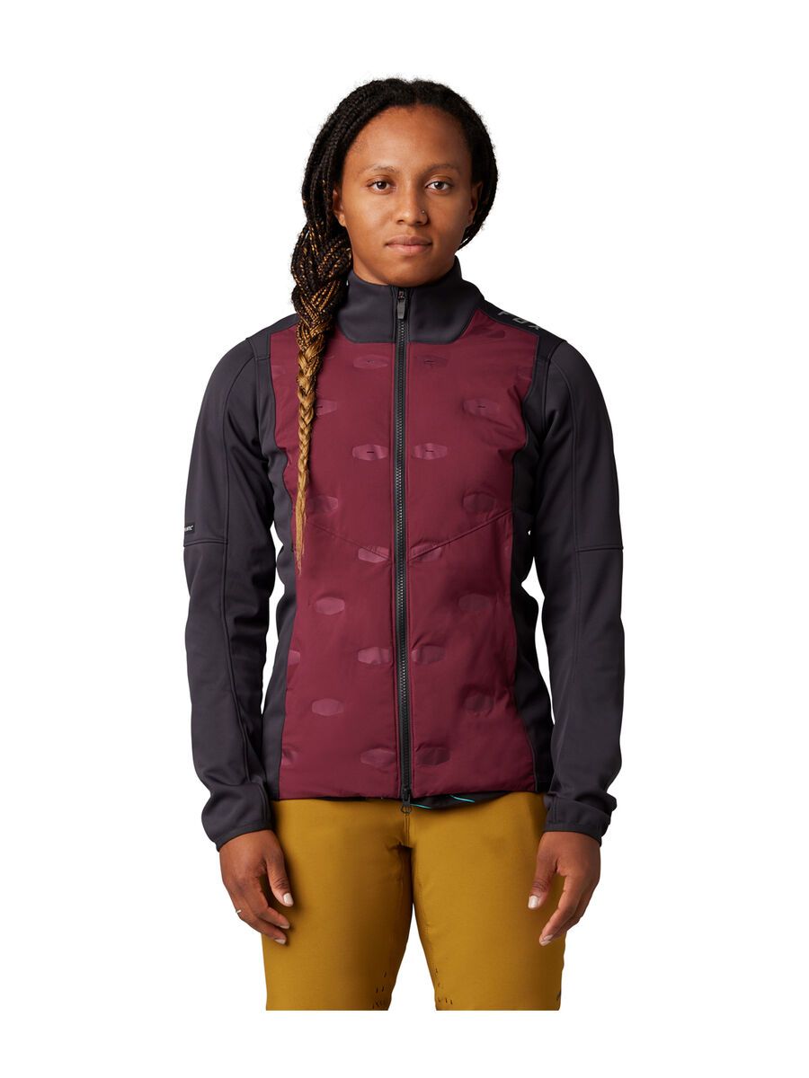 Fox Womens Ranger Windbloc® Fire Jacket, dark maroon - Bild 2