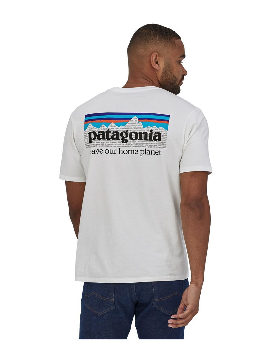 Patagonia Men's P-6 Mission Organic T-Shirt, white - Bild 4