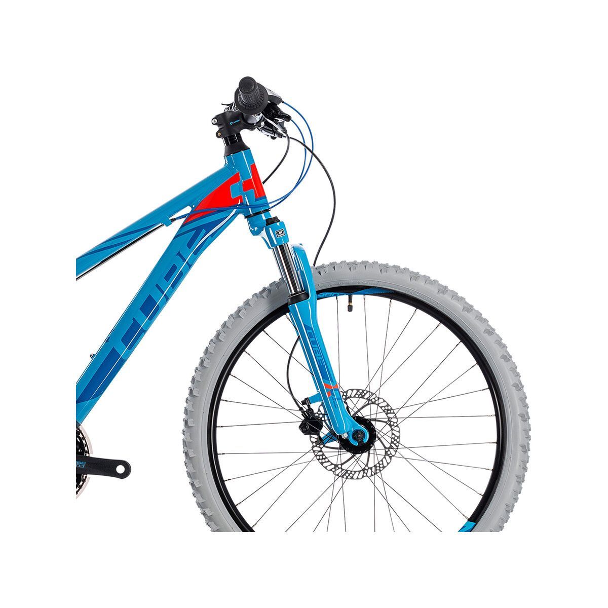 Cube Kid 240 Disc, blue´n´flashred - Bild 7