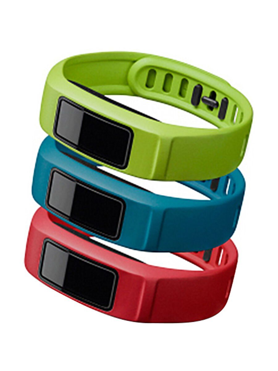 Garmin vivofit 2 Wechselarmbänder, rot, blau, grün - Bild 1