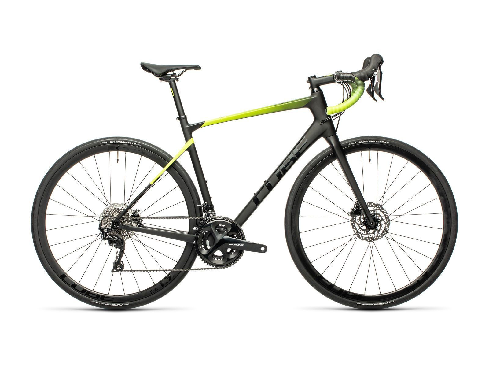 Cube Attain GTC Race, carbon´n´flashyellow - Bild 1