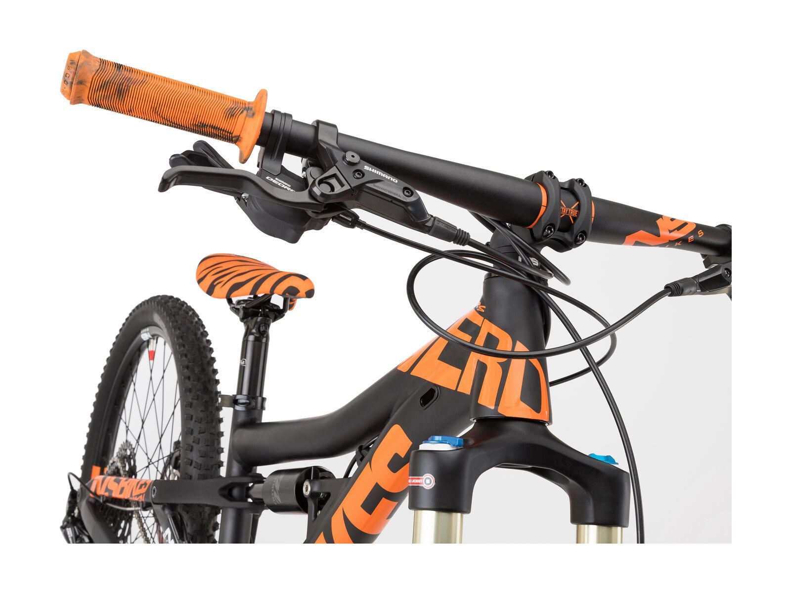 NS Bikes Nerd JR, black/orange - Bild 6