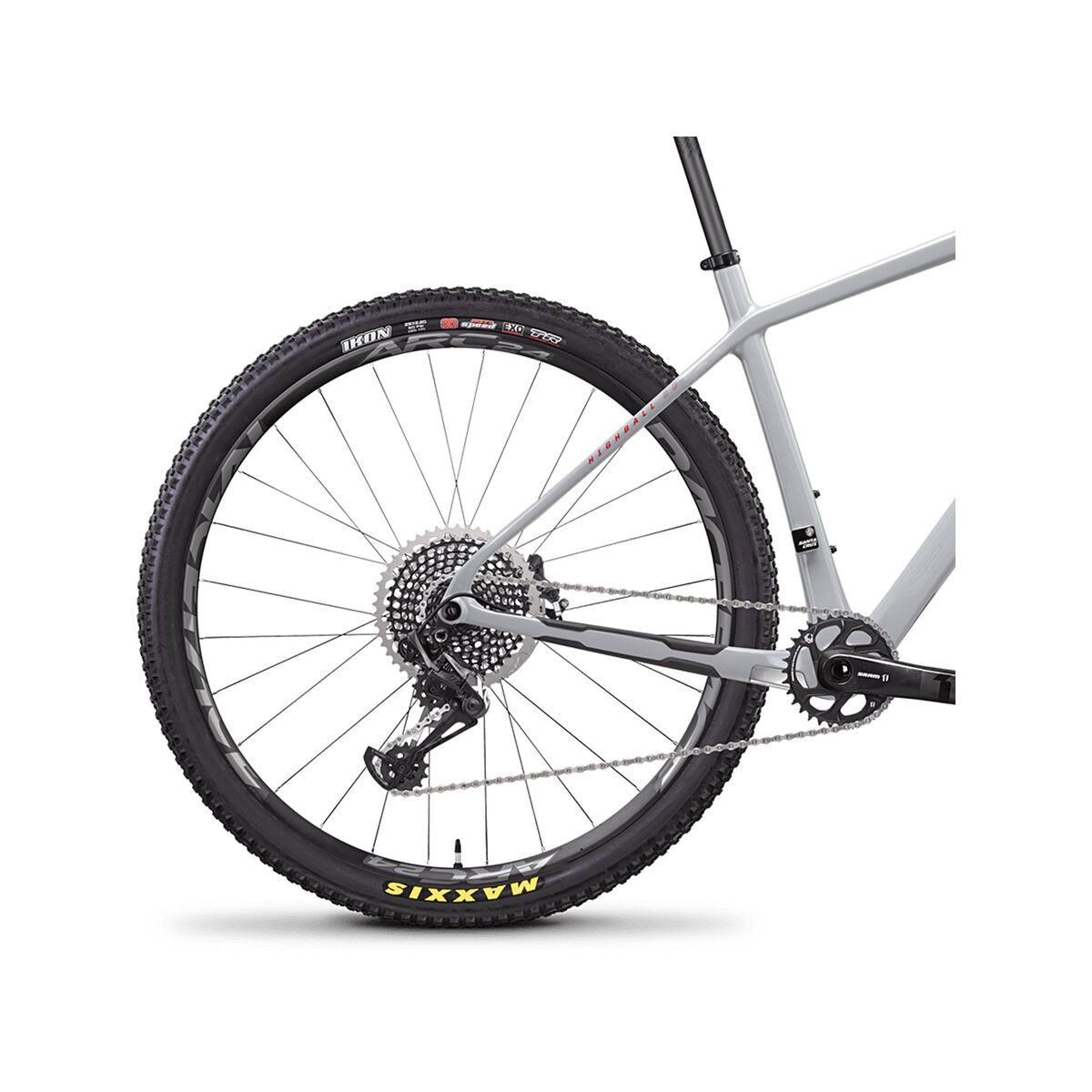 Santa Cruz Highball CC X01 29, gloss grey and red - Bild 5