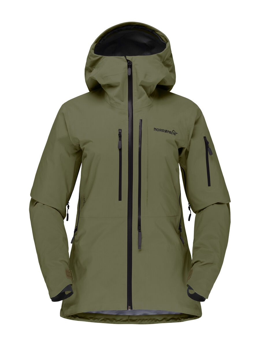 Norrona lofoten Gore-Tex Pro Jacket W's, olive night - Bild 1
