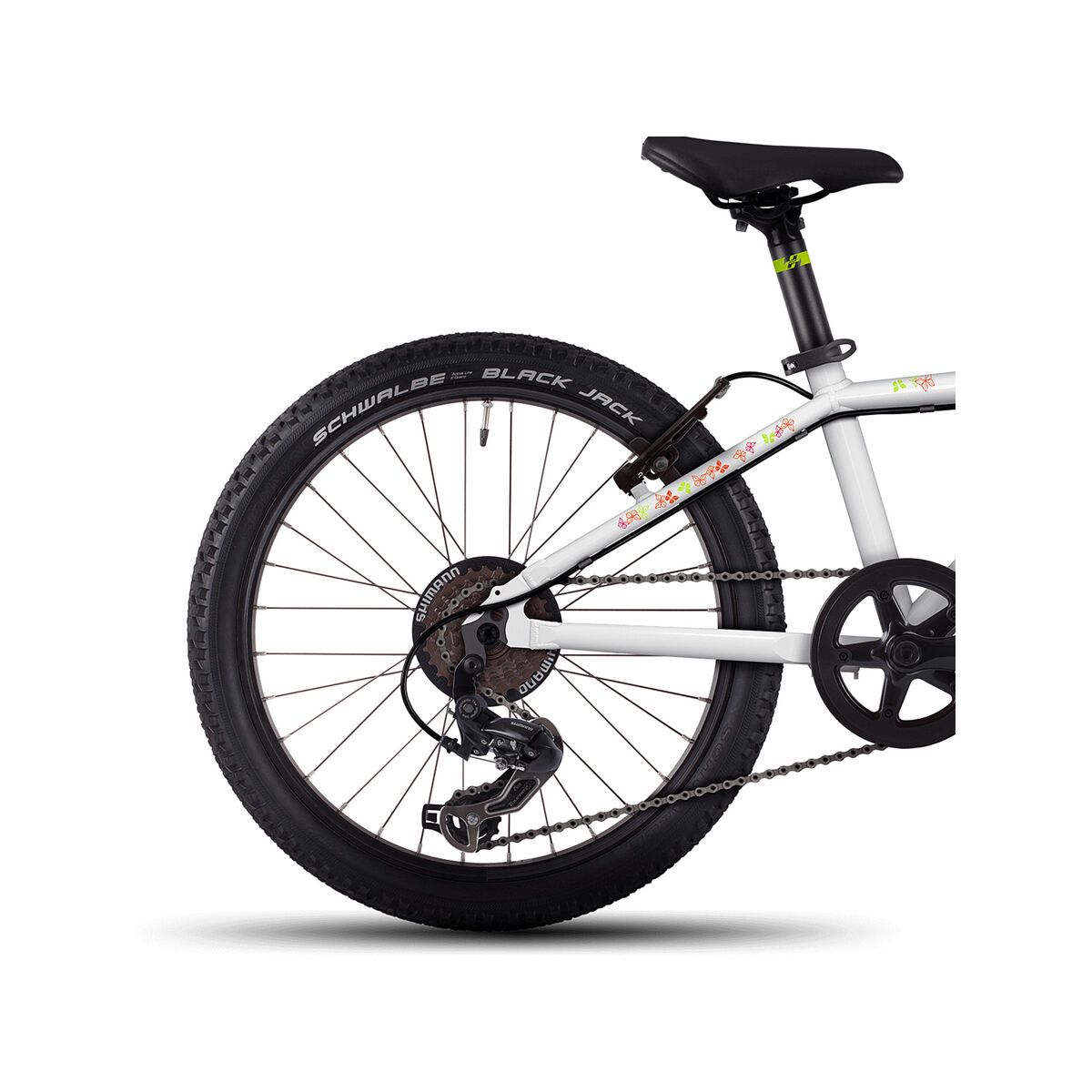 Ghost Lanao Kid 1 AL 20, star white/lime green/monarch orange - Bild 4