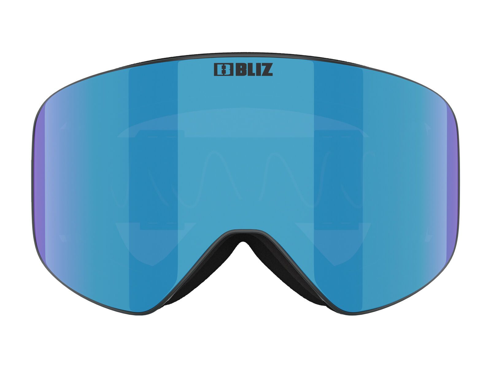 Bliz Flow, Smoke Ice Blue / matte grey - Bild 3