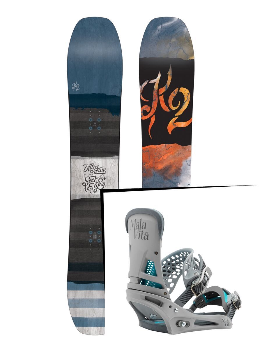Set: K2 Ultra Dream 2017 + Burton Malavita (1712849S) - Bild 1