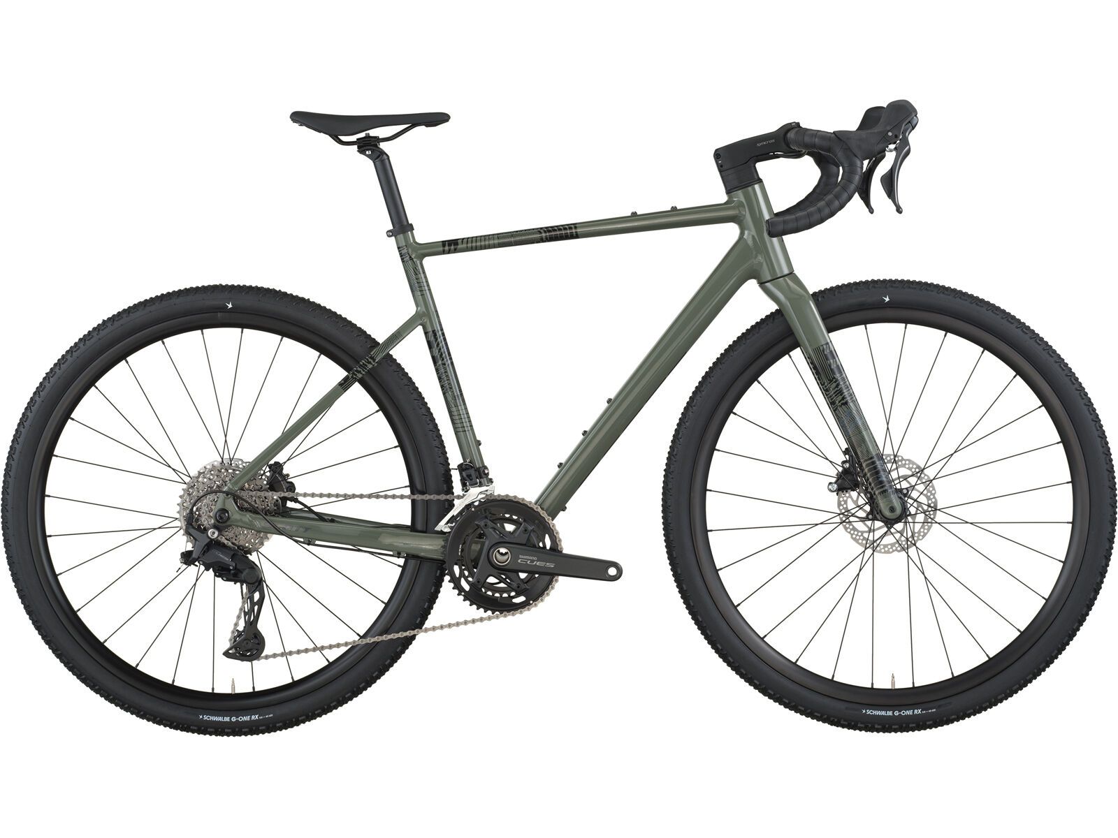 Scott Speedster Gravel 20, wenge green - Bild 1