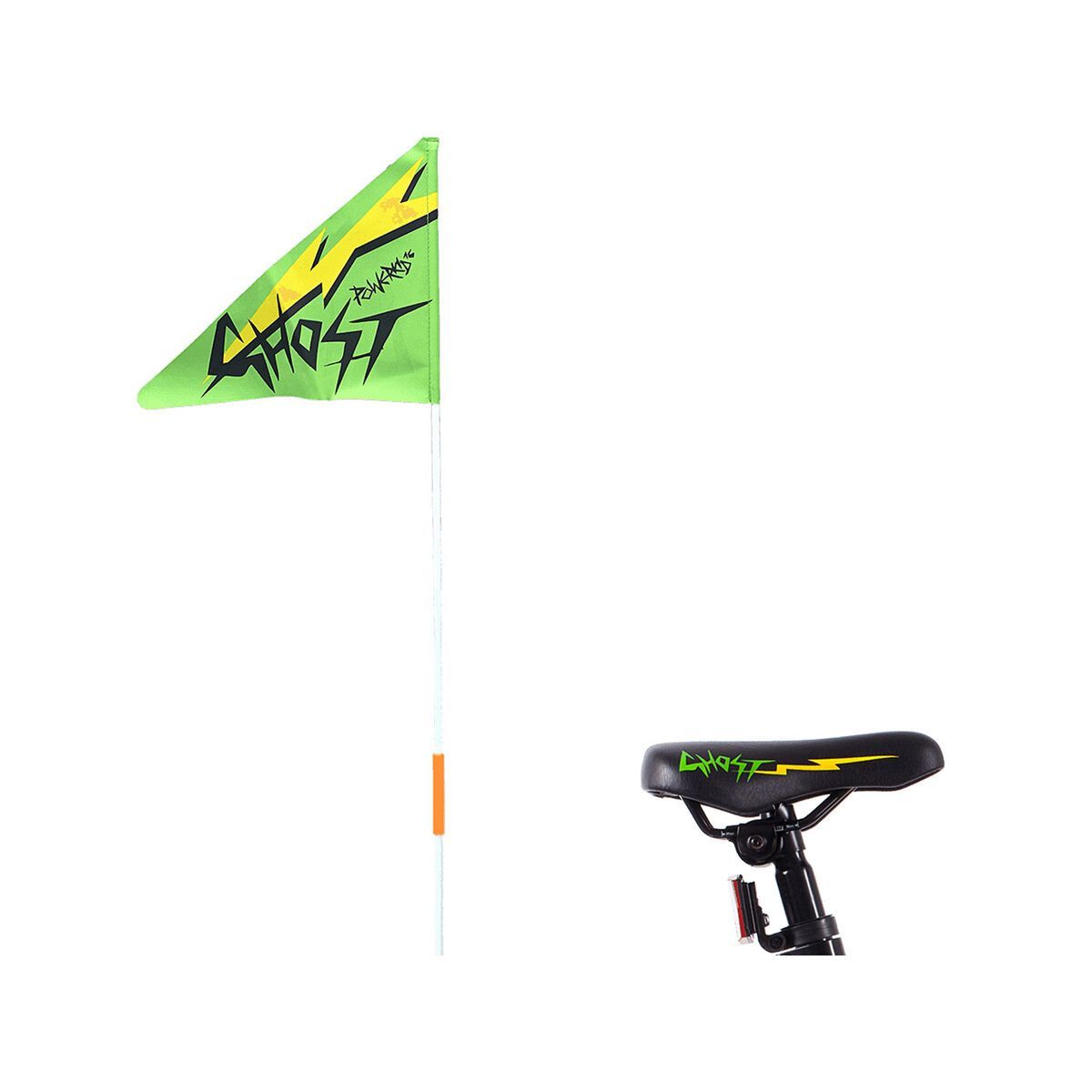 Ghost Powerkid AL 16, riot green/cane yellow/night black - Bild 5