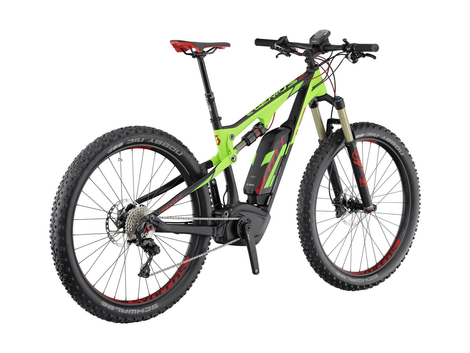 Scott E-Genius 710 Plus, black/green/red - Bild 2