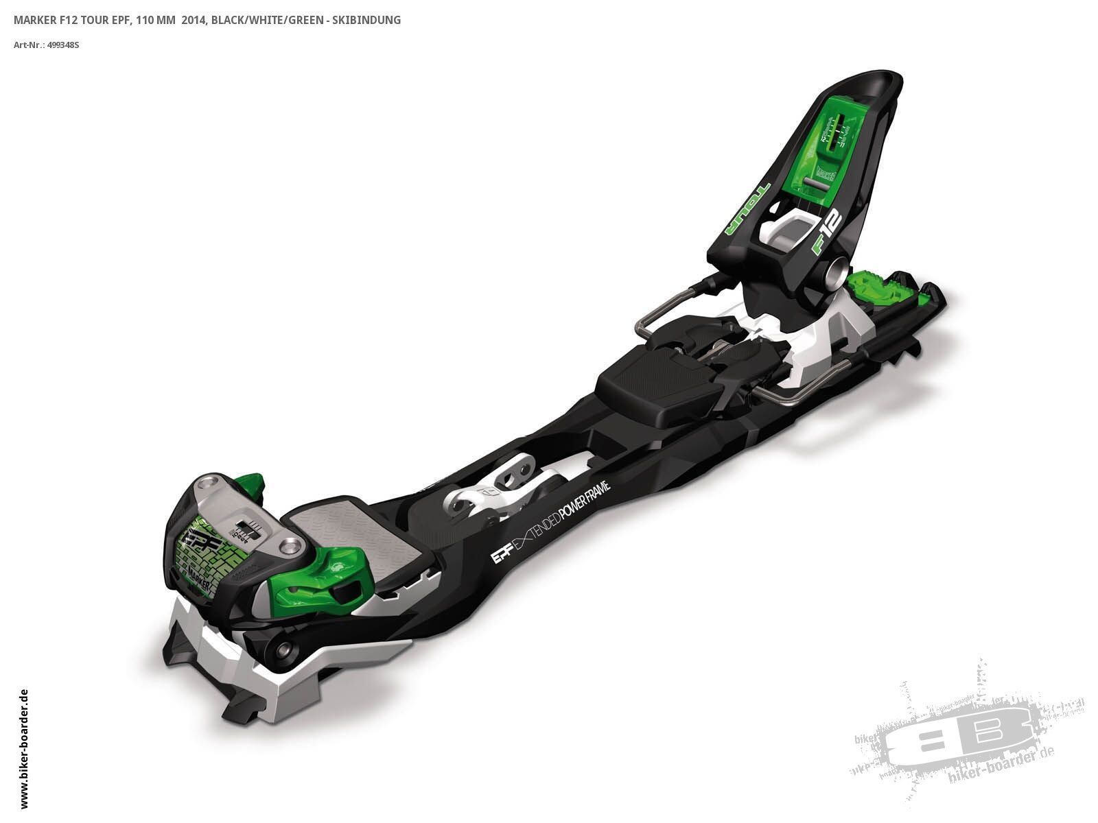 K2 SKI Set: CoomBack 2014 + Marker F12 Tour EPF - Bild 3