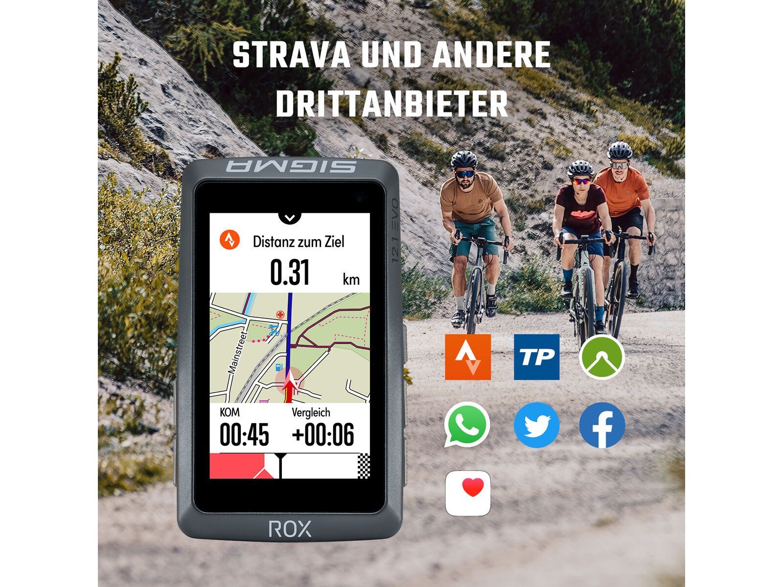 Sigma ROX 12.1 Evo Sensor Set, night grey - Bild 10