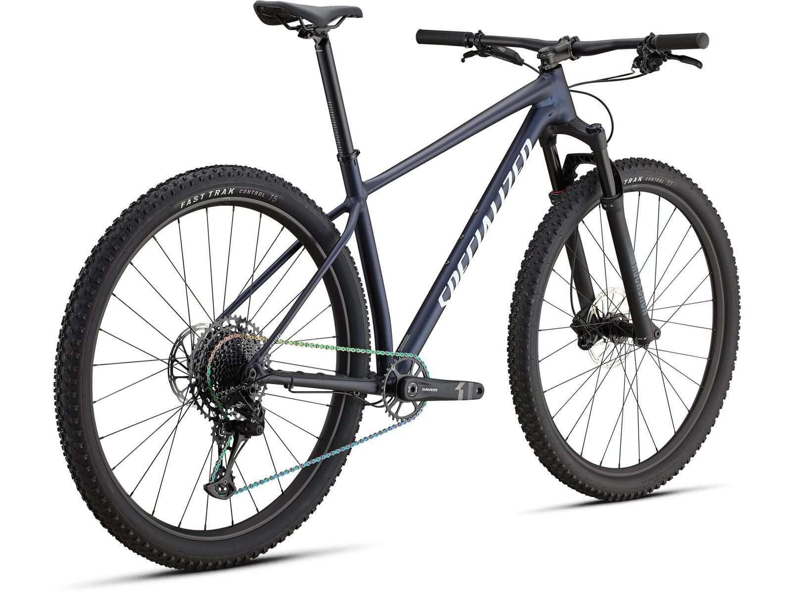 Specialized Chisel Hardtail Comp, gloss metallic deep marine/white - Bild 3