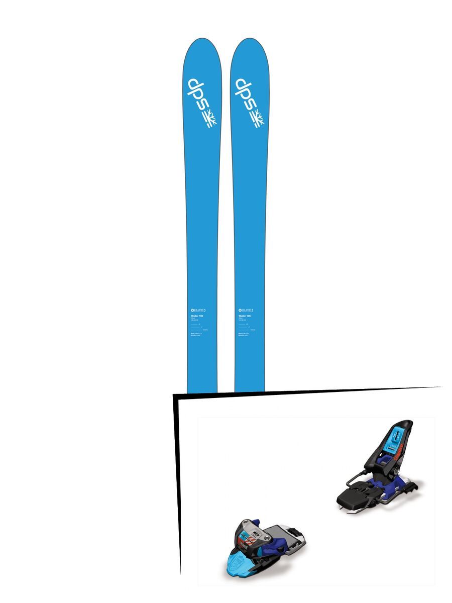 Set: DPS Skis Wailer 106 2017 + Marker Squire 11 (1247019) - Bild 1