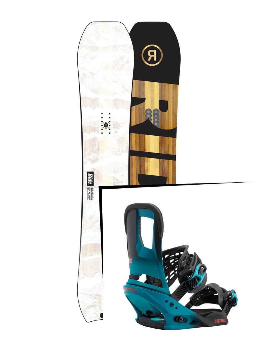 Set: Ride Alter Ego 2017 + Burton Cartel (1712703S) - Bild 1