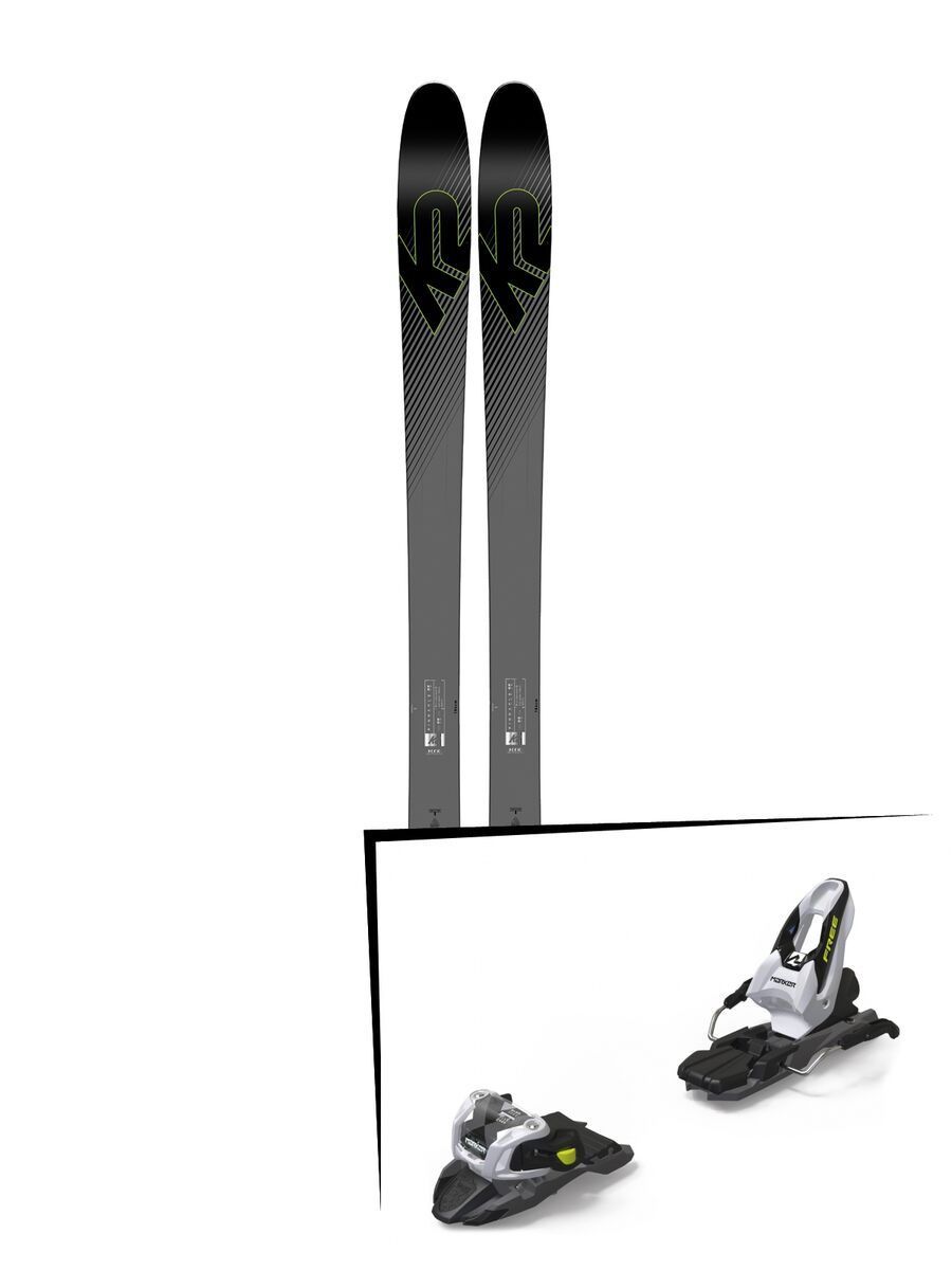 Set: K2 SKI Pinnacle 95Ti 2019 + Marker Free Ten black/white - Bild 1