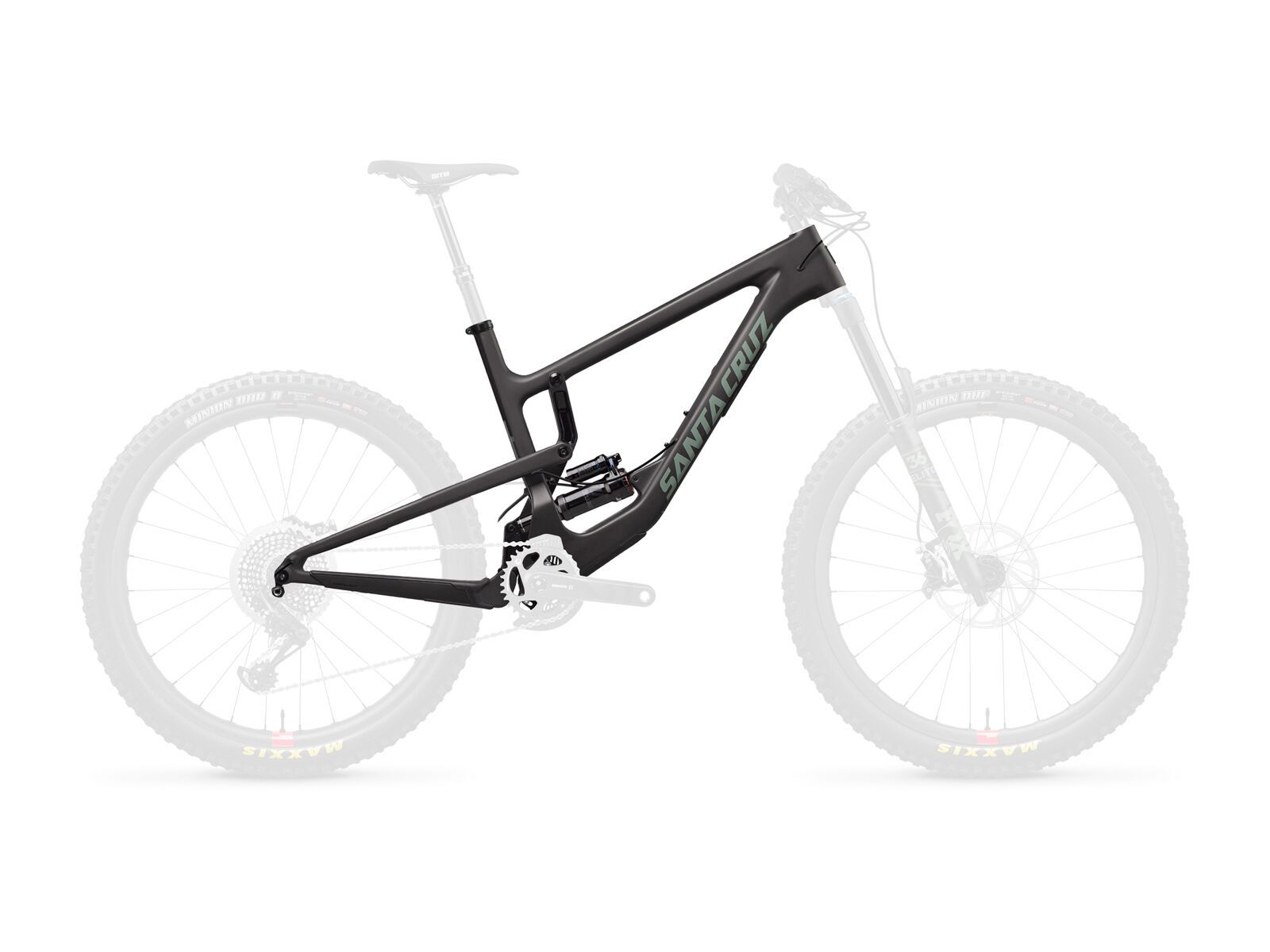 Santa Cruz Nomad CC Frameset Air, black and olive - Bild 1