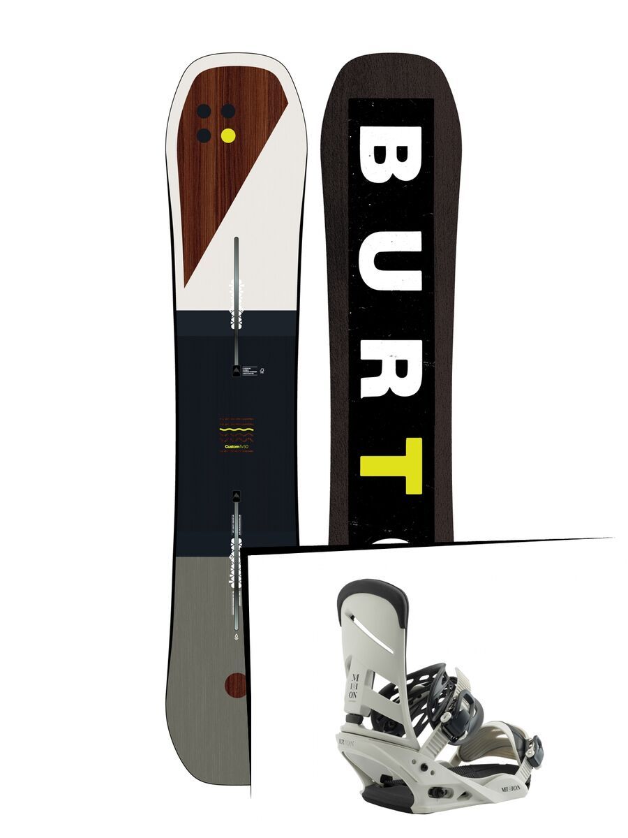 Set: Burton Custom Flying V 2019 +  Mission (2218399S) - Bild 1