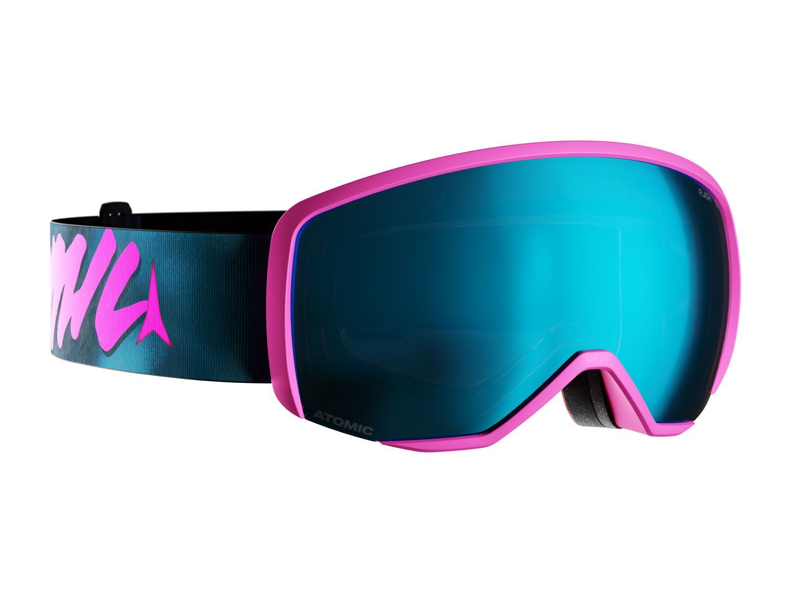 Atomic Revent JR S, Blue Flash / graphic pink - Bild 1
