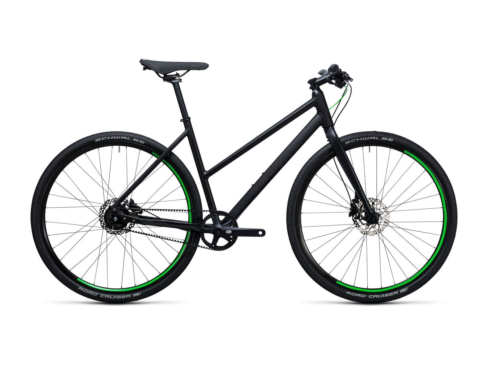 Cube Hyde Race Trapeze, black´n´flashgreen - Bild 1