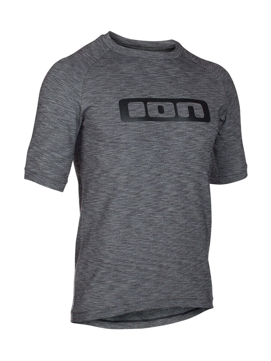 ION Base_Tee SS Stratify, dark grey melange - Bild 1