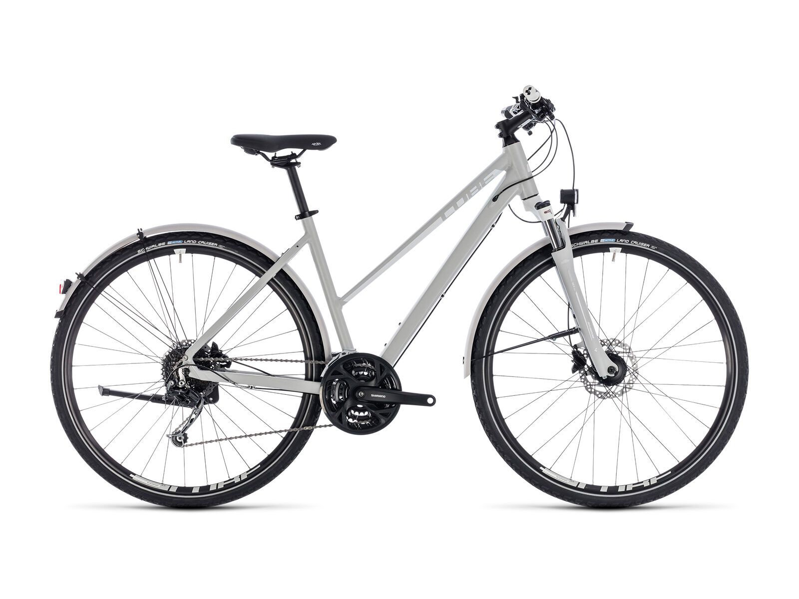 Cube Nature Pro Allroad Trapeze, grey´n´white - Bild 1