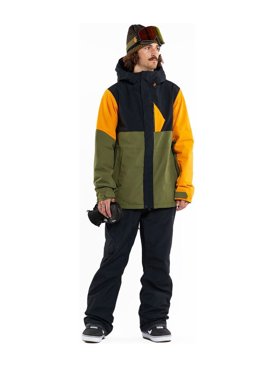 Volcom L Insulated Gore-Tex Jacket, gold - Bild 8