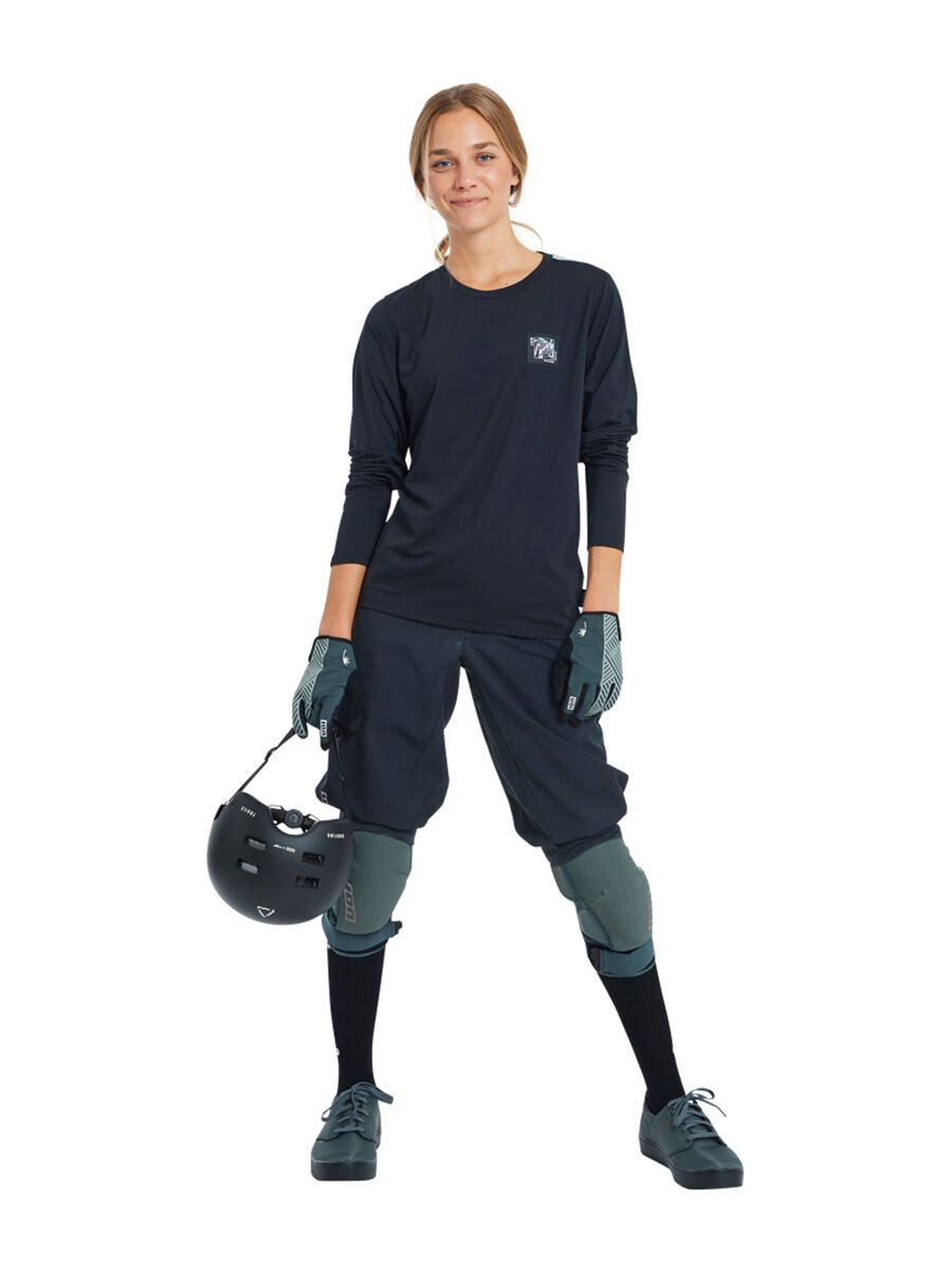 ION Tee Seek AMP LS Wms, black - Bild 4