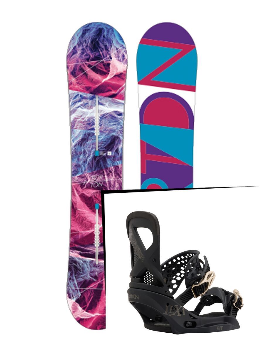 Set: Burton Feelgood Flying V 2017 +  Lexa EST (1712840S) - Bild 1