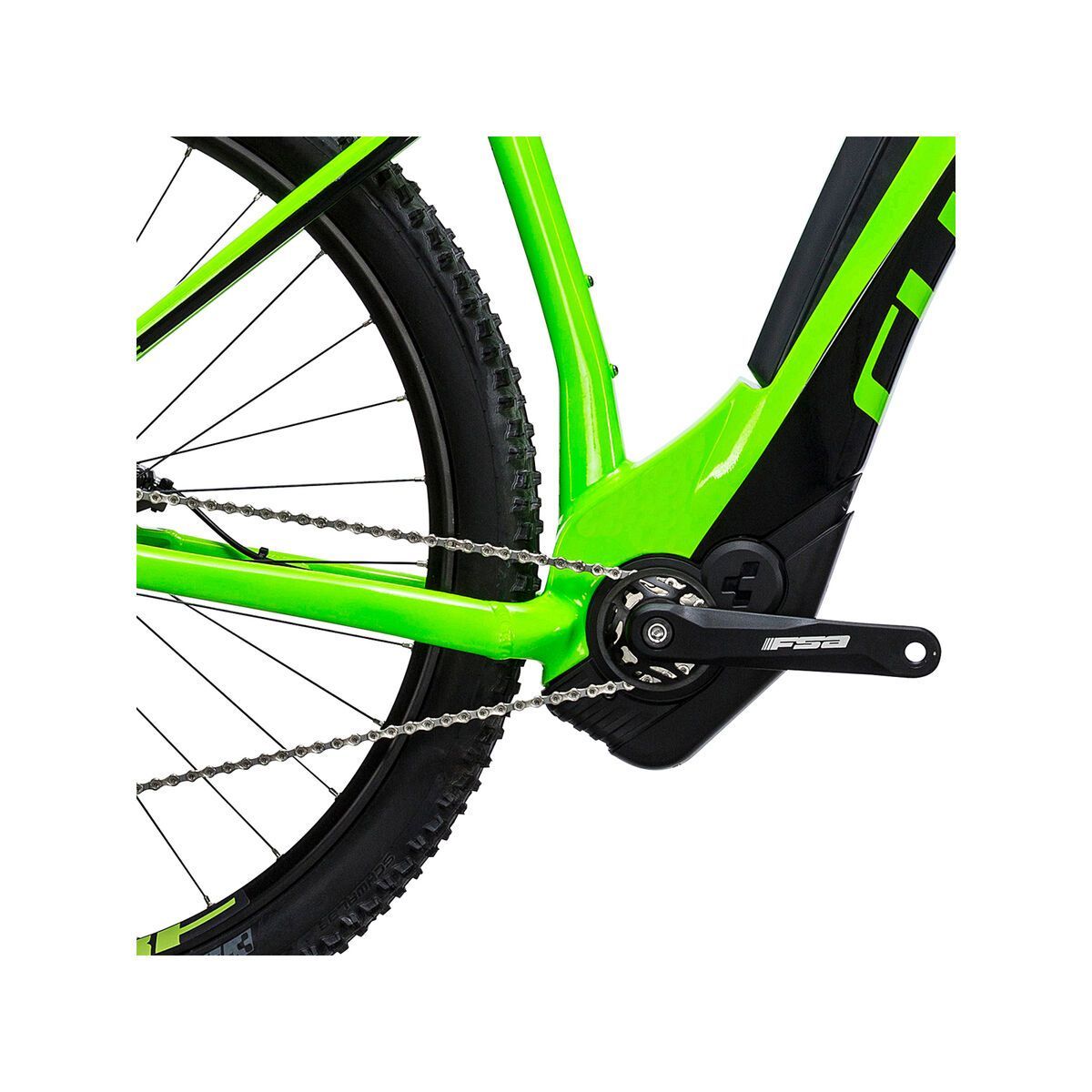 Cube Reaction Hybrid HPA SLT 500 27.5, green´n´flashgreen - Bild 3