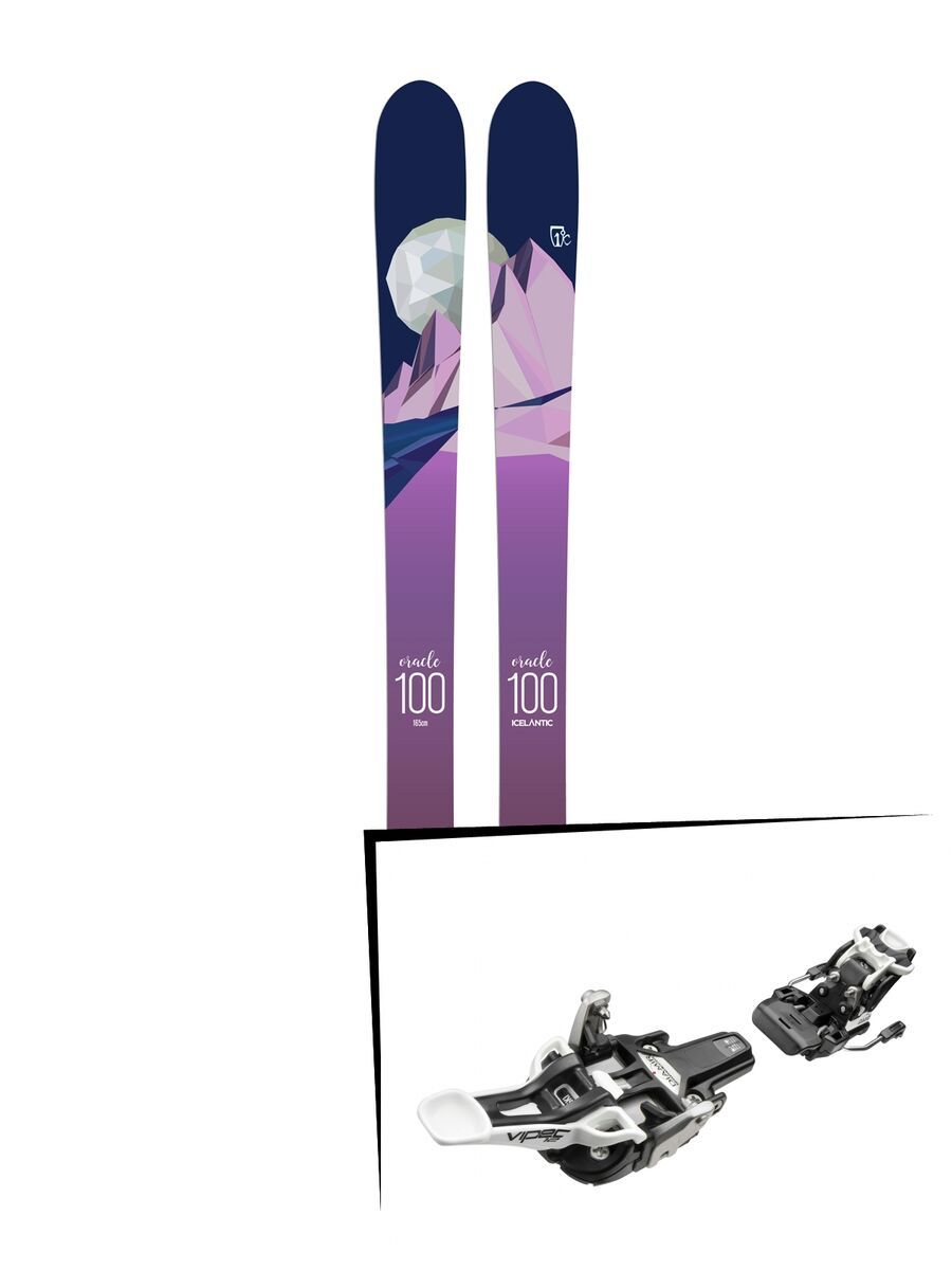 Set: Icelantic Oracle 100 2018 + Fritschi Diamir Vipec 12 schwarz - Bild 1