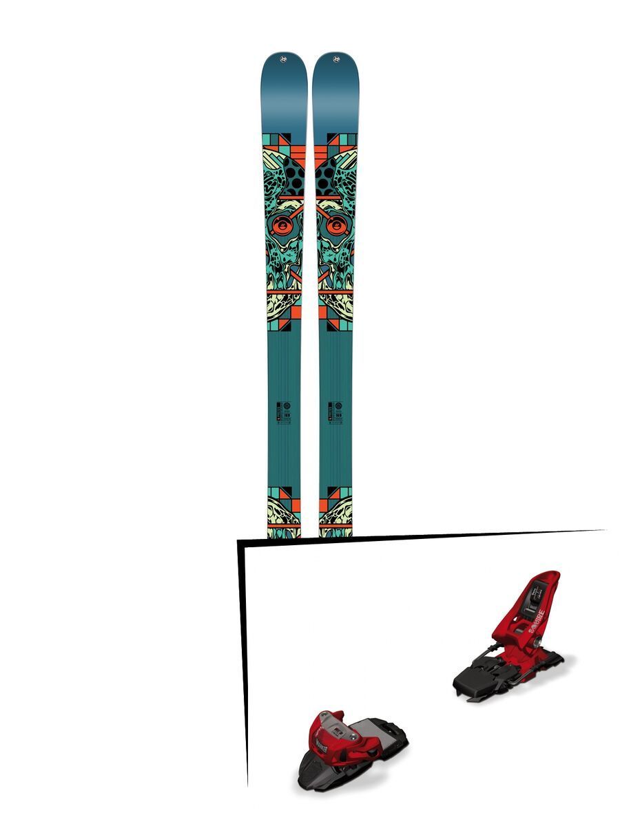 Set: K2 SKI Press 2017 + Marker Squire 11 (1685411) - Bild 1
