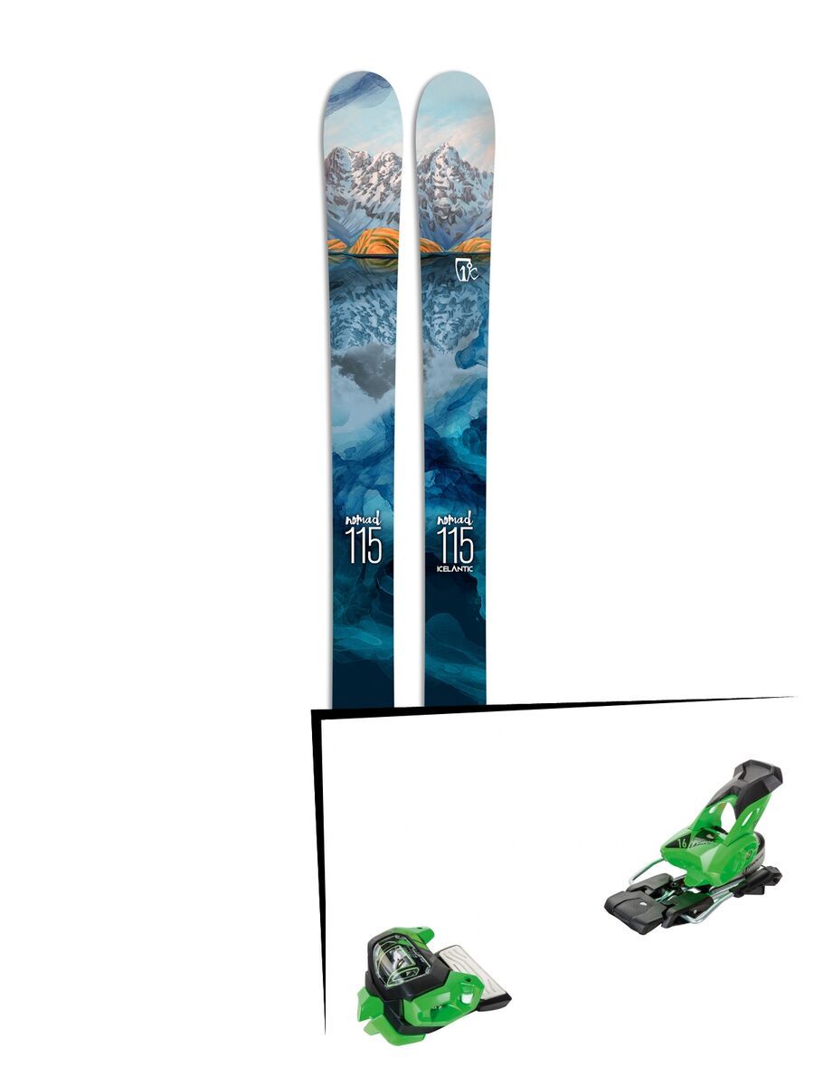 Set: Icelantic Nomad 2017 + Tyrolia Attack² 16 GW (2020404) - Bild 1
