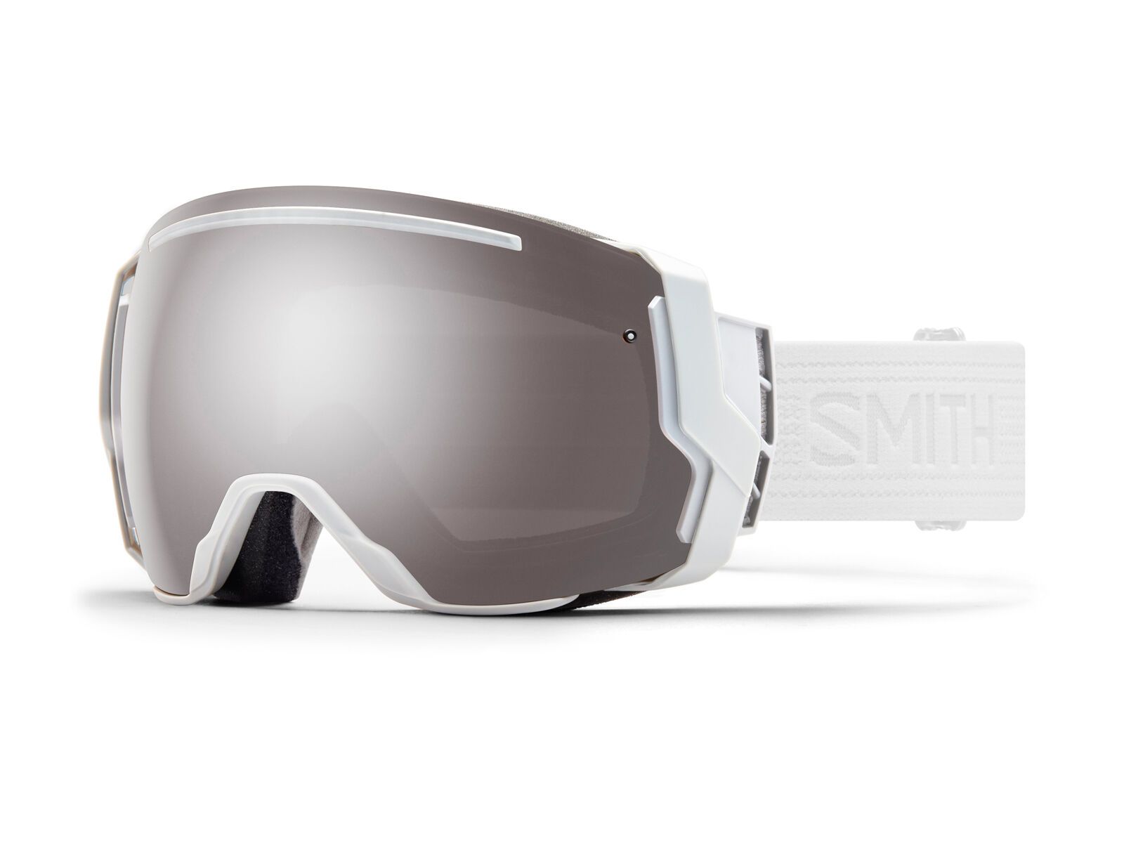 Smith I/O 7 inkl. Wechselscheibe, whiteout/Lens: sun platinum mirror chromapop/storm rose flash - Bild 1