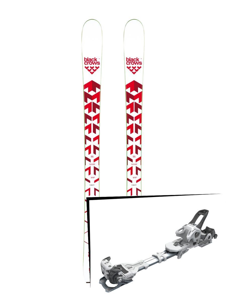 Set: Black Crows Vertis Birdie 2019 + Tyrolia Ambition 12 AT solid white black - Bild 1