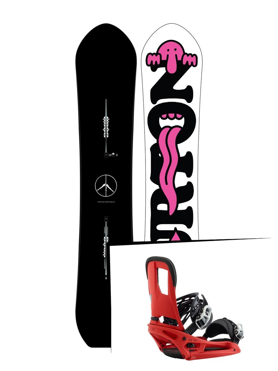 Set: Burton Kilroy Custom 2019 + Burton Cartel EST red - Bild 1