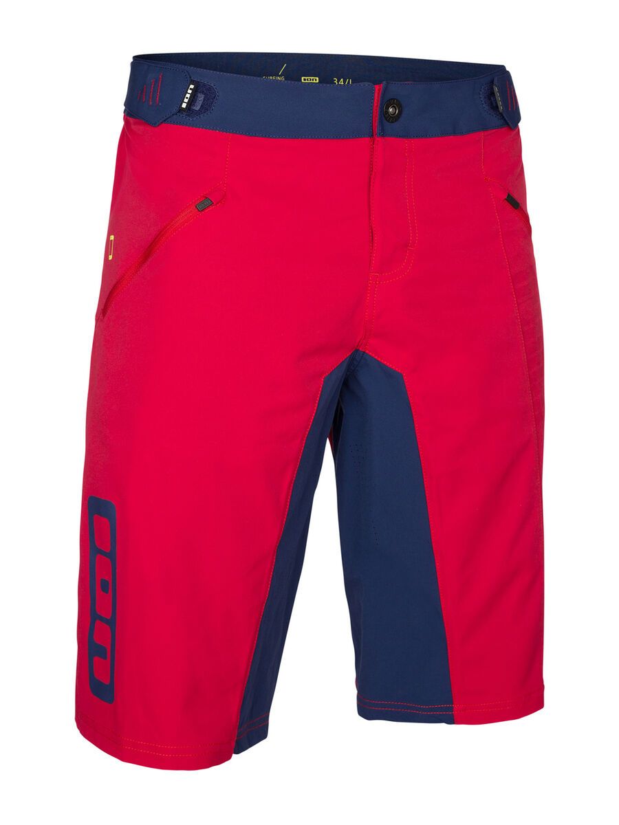 ION Bikeshort Vertex, crimson red - Bild 1