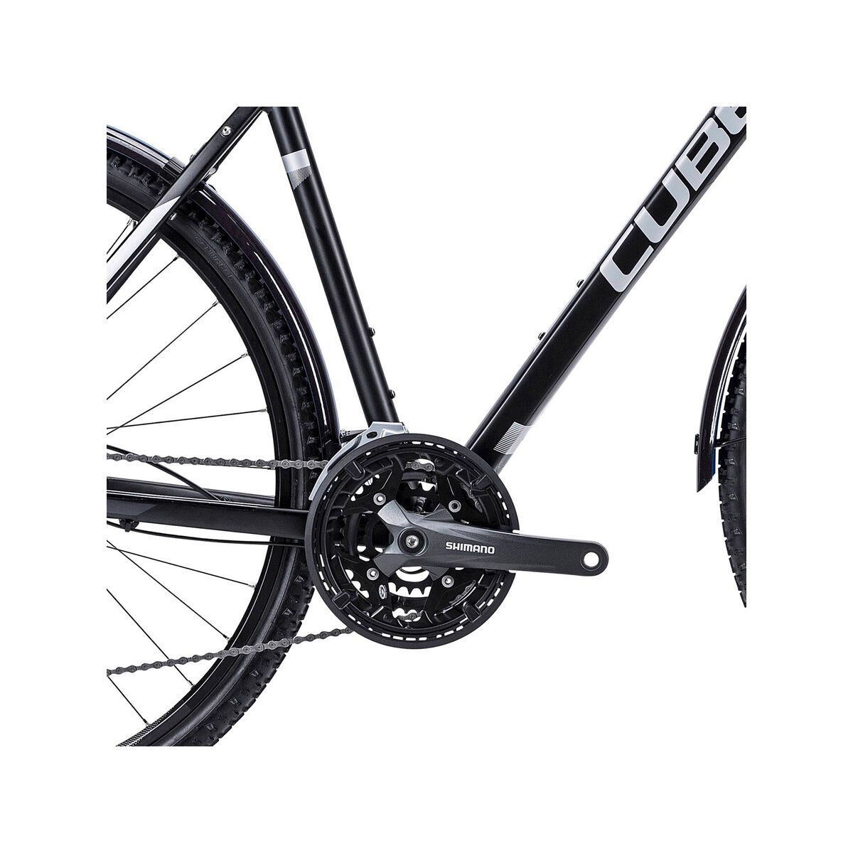 Cube Curve Allroad, black silver blue - Bild 3