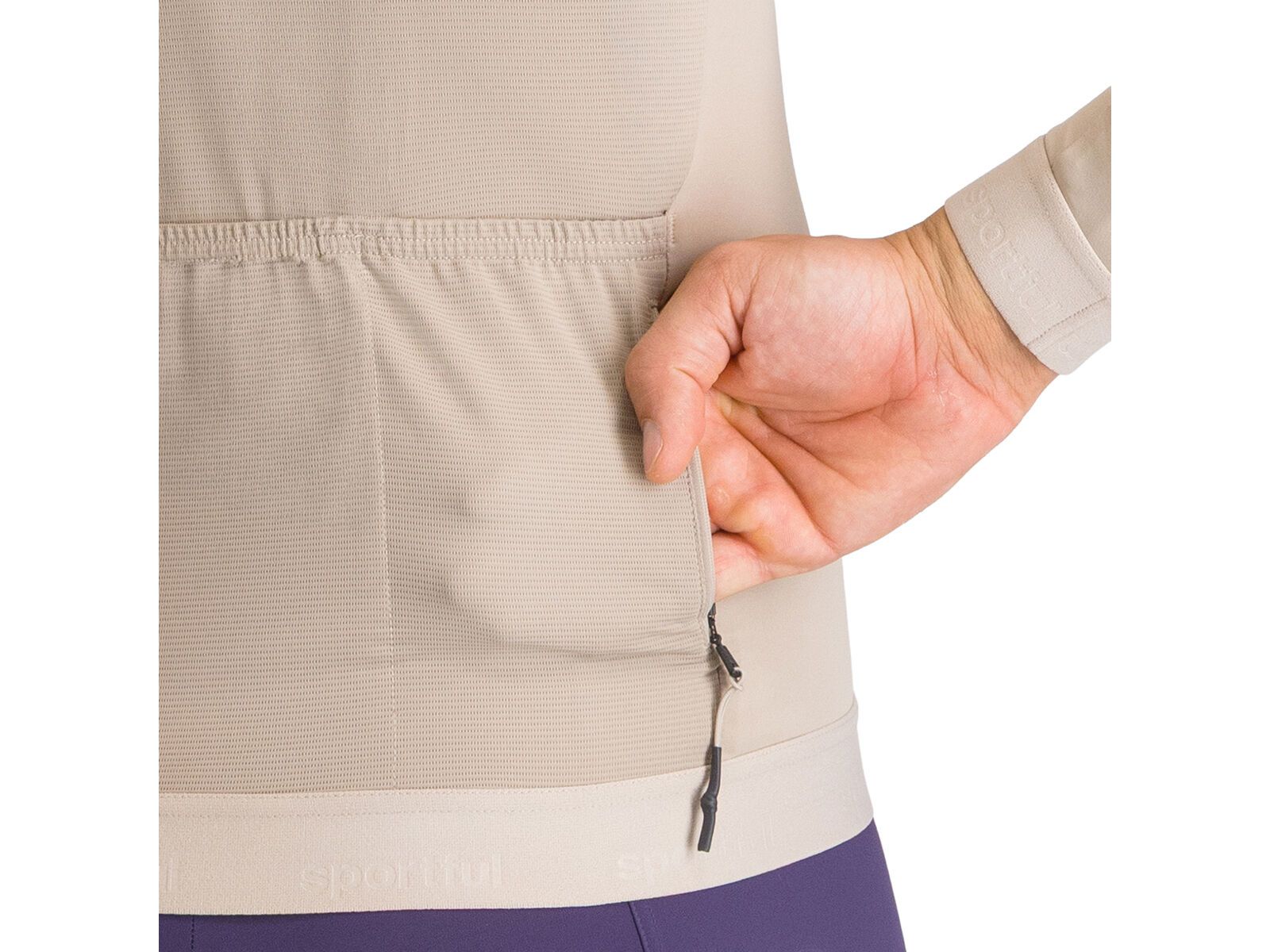 Sportful SRK Jersey Long Sleeve, sand - Bild 5